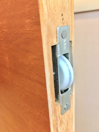引き戸の掃除